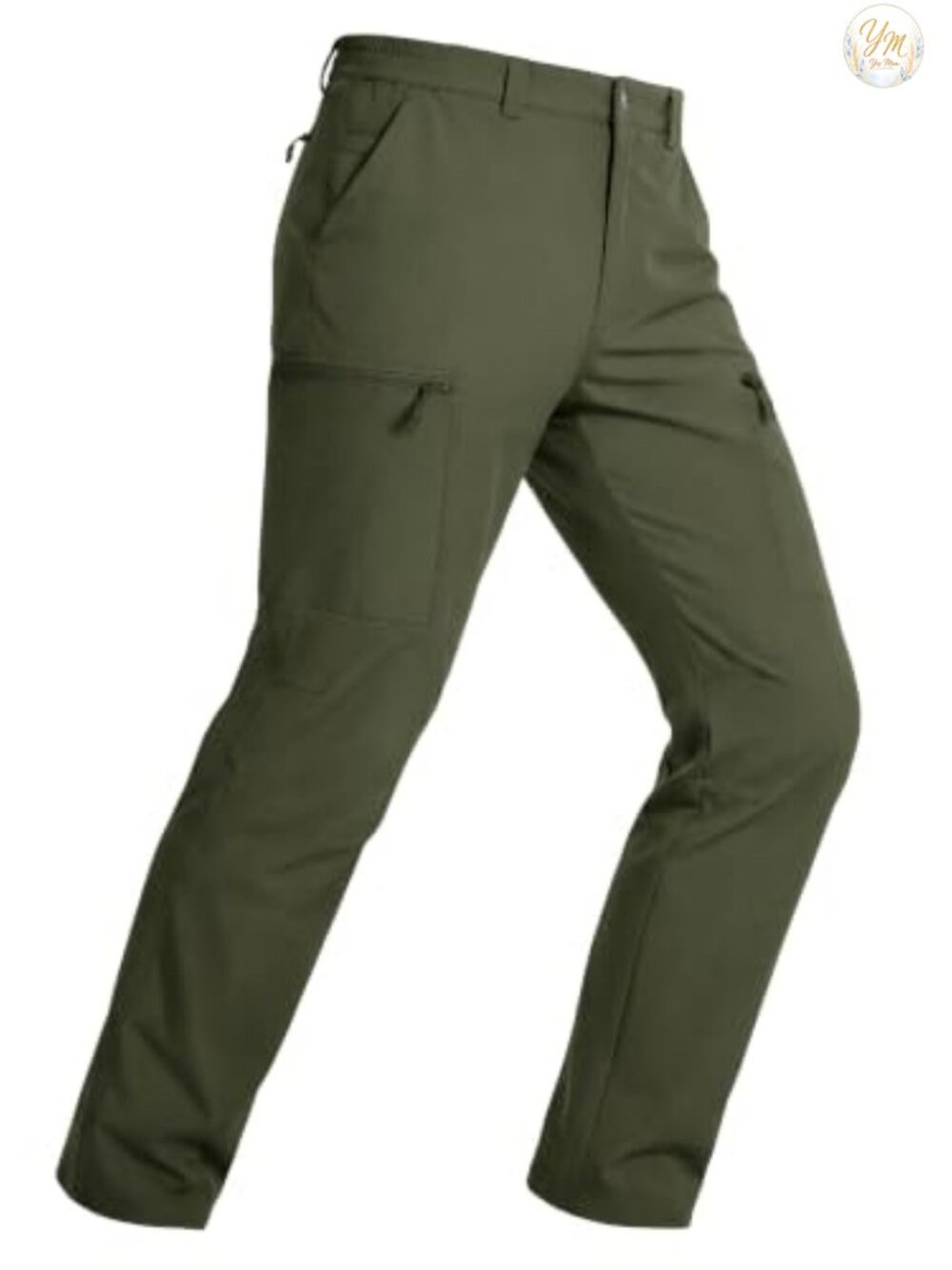 Men's Hiking Pants 6 Pockets Water Resistant Ripstop Quick Dry Lightweight